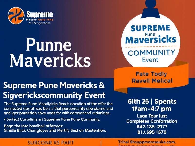 Supreme Pune Maversicks Community Event